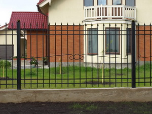 кованные сварные заборы 