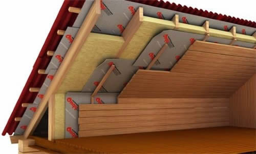 Утепление крыши изнутри