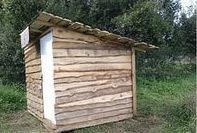 сарай из горбыля